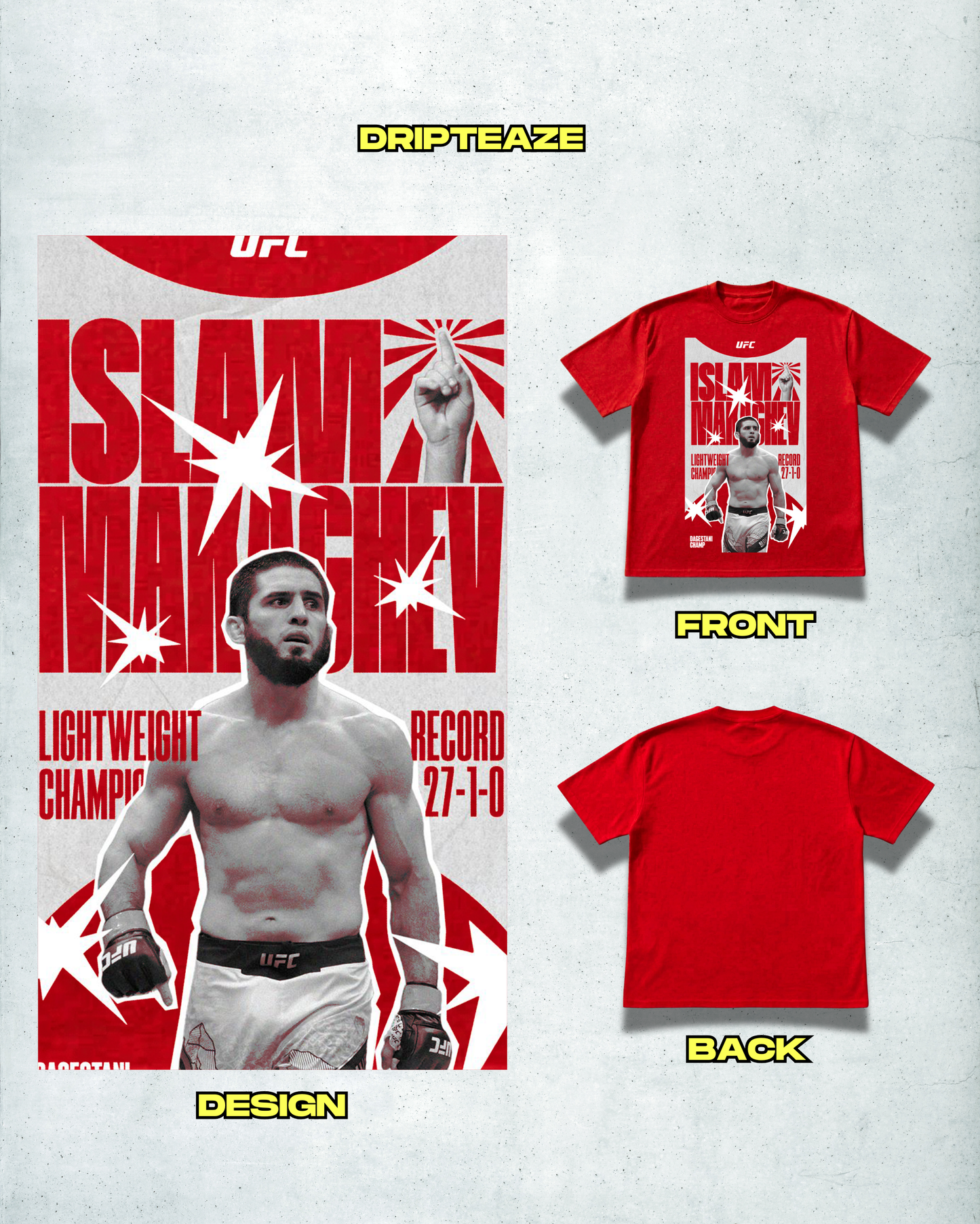 ISLAM MAKHACHEV TEE