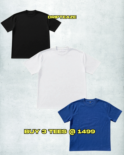 PLAIN TEES COMBO