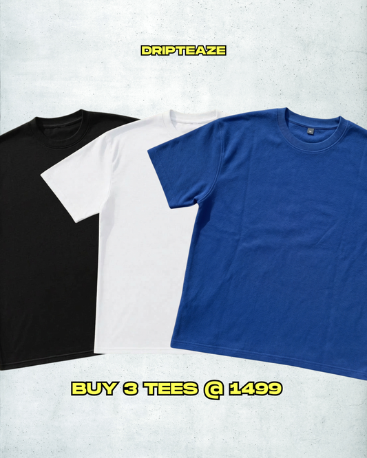 PLAIN TEES COMBO