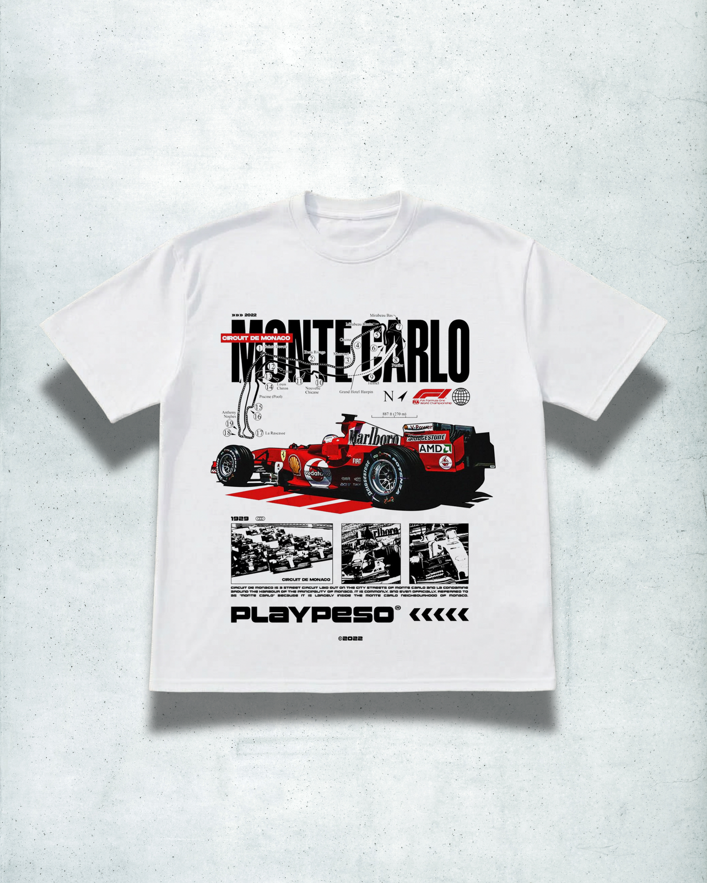 MONTE CARLO TEE
