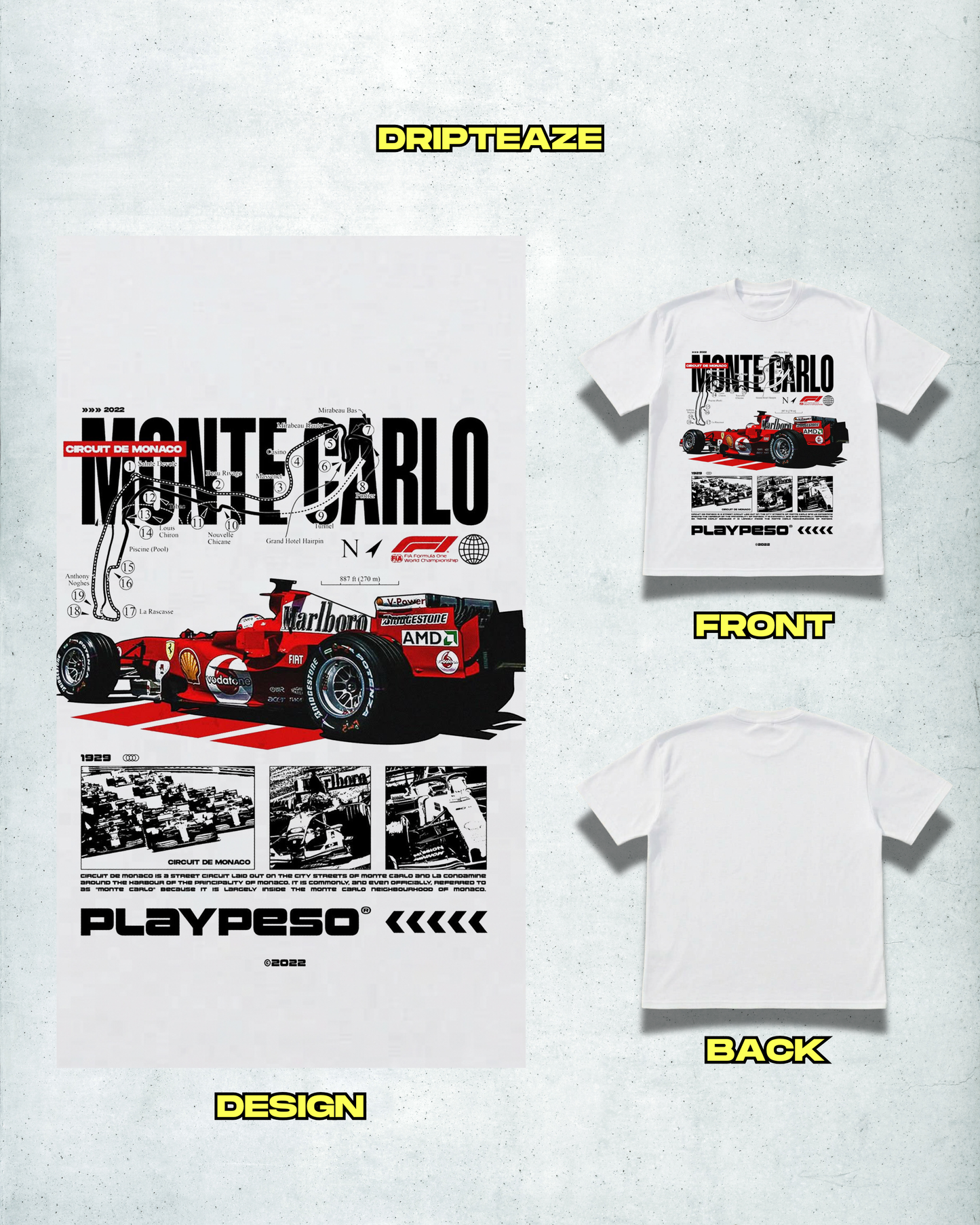 MONTE CARLO TEE