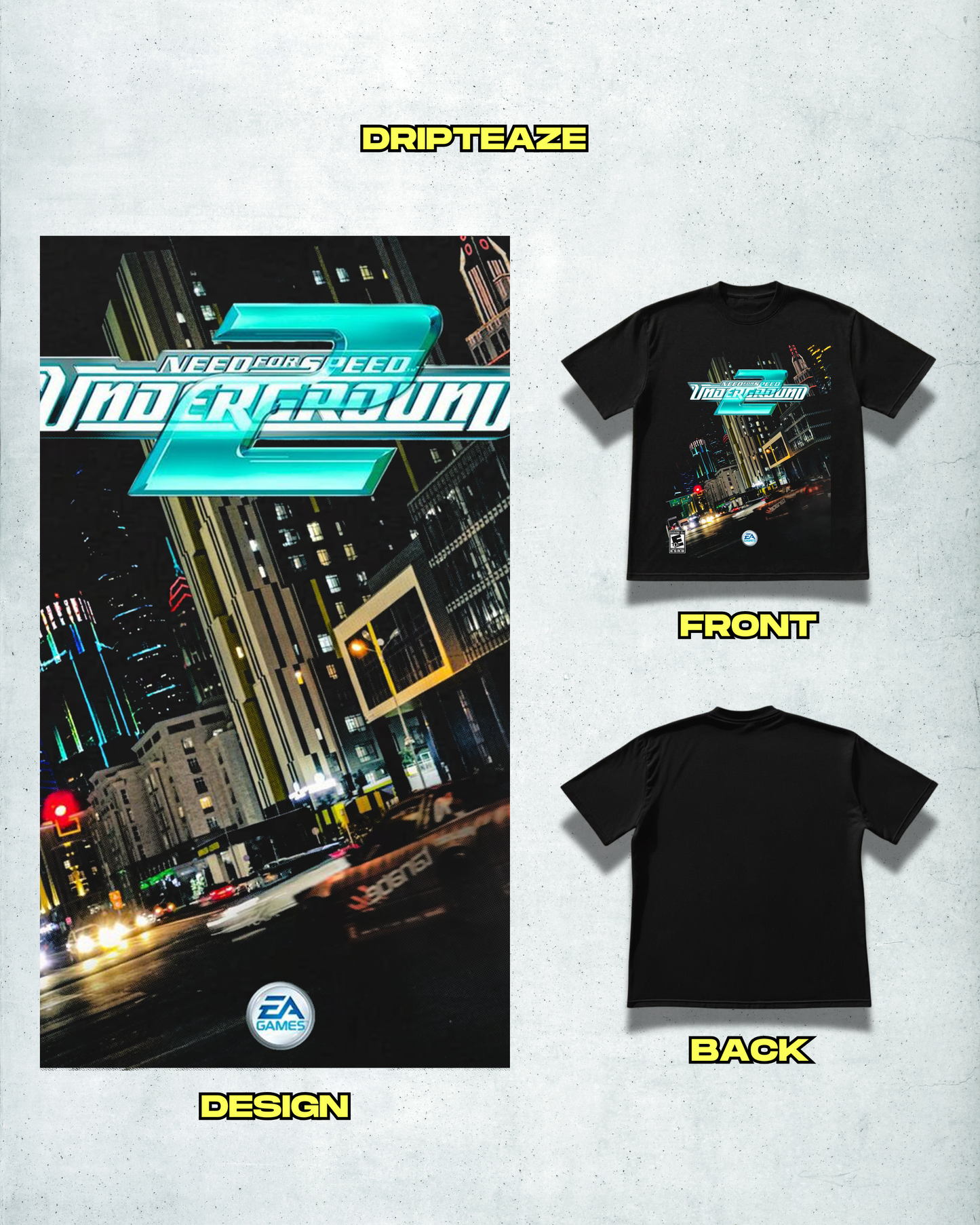 NFS UNDERGROUND 2 TEE
