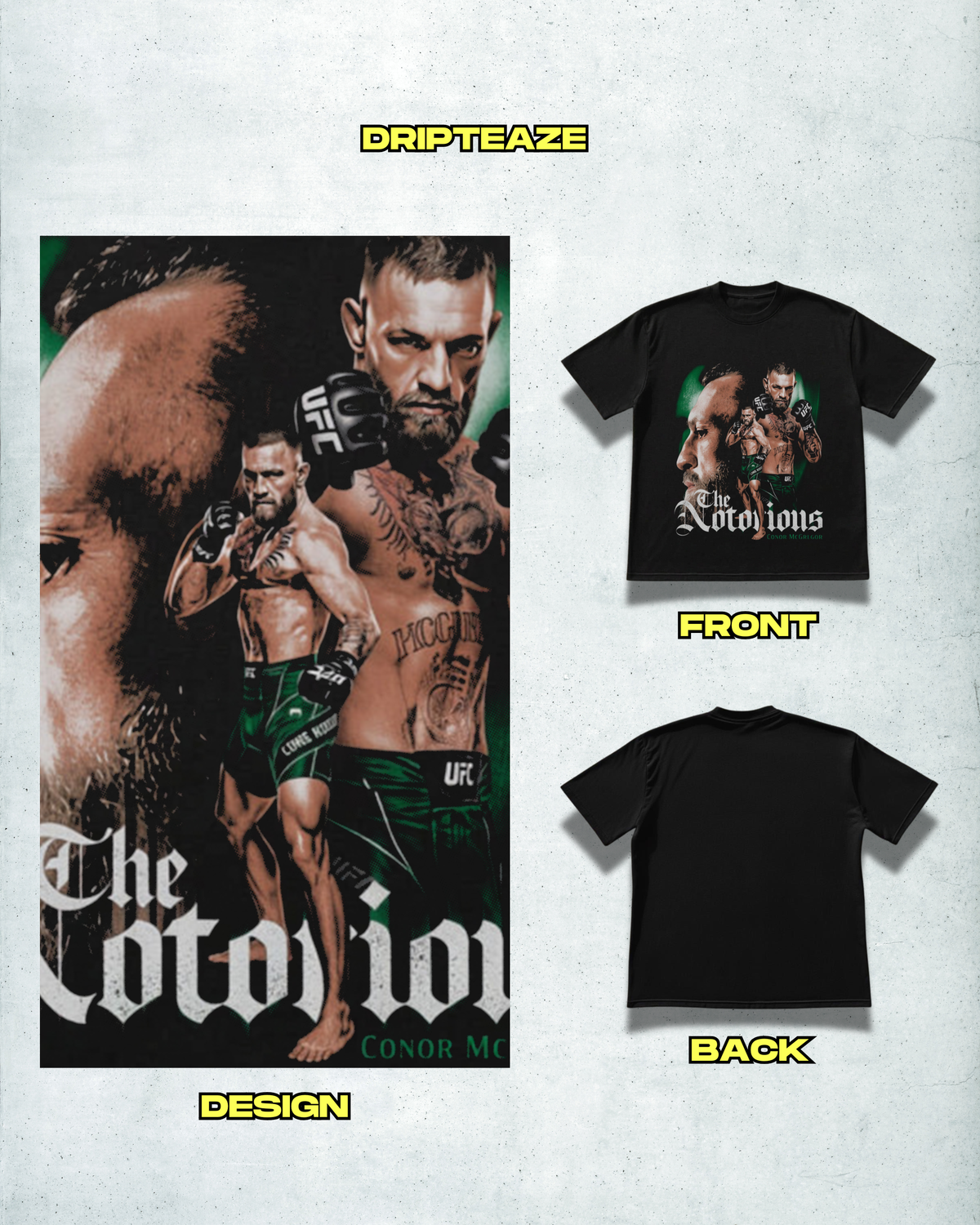 CONOR 'THE NOTORIOUS' MCGREGOR TEE