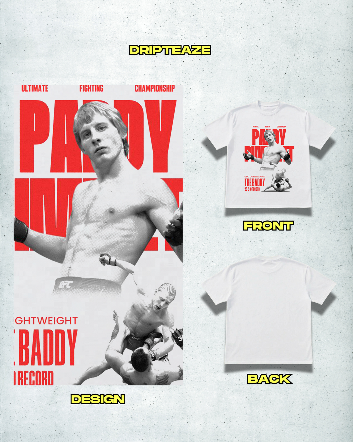 PADDY 'THE BADDY' PIMBLET TEE