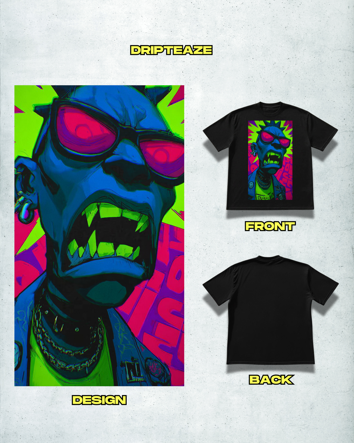 PSYPUNKZ 3 TEE